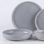 Avet Plato Hondo Fusion Grey (6 Unidades) Diámetro 22,5 cm